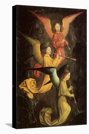 Choir of Angels, 1459-Simon Marmion-Stretched Canvas