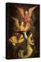 Choir of Angels, 1459-Simon Marmion-Stretched Canvas