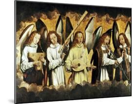 Choir of Angels-Hans Memling-Mounted Giclee Print