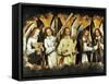 Choir of Angels-Hans Memling-Framed Stretched Canvas