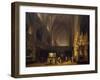 Choir of Bourg-En-Bresse Church, 1846-Luigi Bisi-Framed Giclee Print