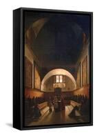 Choir of the Capuchin Church in Rome-Francois-Marius Granet-Framed Stretched Canvas