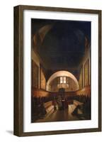 Choir of the Capuchin Church in Rome-Francois-Marius Granet-Framed Art Print