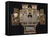 Choir Organ with Open Panels-null-Framed Stretched Canvas