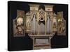 Choir Organ with Open Panels-null-Stretched Canvas