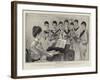 Choir Practice on Board the Ophir, Lady Mary Lygon Giving the Boys a Lesson-Sydney Prior Hall-Framed Giclee Print