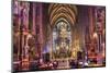 Choir Singing, St Stephens Cathedral, Vienna, Austria-Peter Adams-Mounted Photographic Print