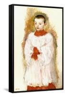 Choirboy, 1894-Berthe Morisot-Framed Stretched Canvas