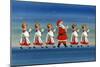 Choirboys and Santa-Stanley Cooke-Mounted Giclee Print