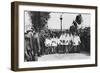 Choirboys of St Clement Danes Beating the Boundary-Marks with Long Wands, London, 1926-1927-null-Framed Giclee Print