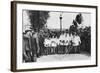 Choirboys of St Clement Danes Beating the Boundary-Marks with Long Wands, London, 1926-1927-null-Framed Giclee Print