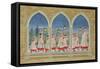 Choirboys Procession-Stanley Cooke-Framed Stretched Canvas