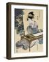 Chôjiyanai Hinatsuru, Ca. 1810-Ichibei Izumiya-Framed Giclee Print