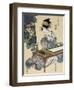 Chôjiyanai Hinatsuru, Ca. 1810-Ichibei Izumiya-Framed Giclee Print