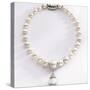 Choker-Length Pearl Necklace-null-Stretched Canvas