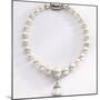 Choker-Length Pearl Necklace-null-Mounted Photographic Print