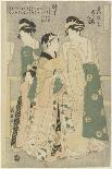 Three Courtesans of Wakafune?-Ya House: Shiratsuyu, Isono and Isoji, C. 1794-Choki Eishusai-Framed Giclee Print