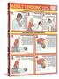 Choking First Aid Chart-Gwen Shockey-Stretched Canvas