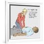 Choking First Aid-Gwen Shockey-Framed Giclee Print