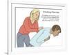 Choking First Aid-Gwen Shockey-Framed Giclee Print