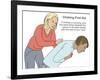 Choking First Aid-Gwen Shockey-Framed Giclee Print