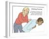Choking First Aid-Gwen Shockey-Framed Giclee Print