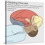 Choking First Aid-Gwen Shockey-Stretched Canvas