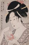 The Exiled Poet Nakamaro', from the Series 'One Hundred Poems as Told by the Nurse', Circa 1838-Chokosai Eisho-Giclee Print