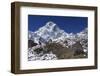 Chola Khola Valley Near Dzonglha with Arakam Tse-Peter Barritt-Framed Photographic Print