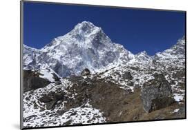 Chola Khola Valley Near Dzonglha with Arakam Tse-Peter Barritt-Mounted Photographic Print