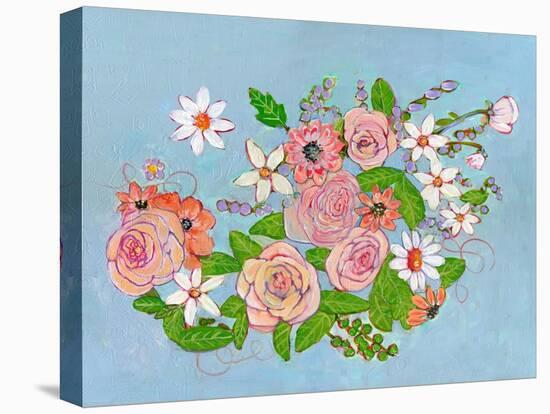 Chole Rose Flowers-Blenda Tyvoll-Stretched Canvas