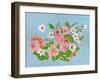 Chole Rose Flowers-Blenda Tyvoll-Framed Art Print