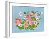 Chole Rose Flowers-Blenda Tyvoll-Framed Art Print