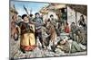 Cholera Amongst Victims of Famine in China-null-Mounted Giclee Print