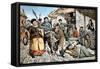 Cholera Amongst Victims of Famine in China-null-Framed Stretched Canvas