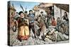 Cholera Amongst Victims of Famine in China-null-Stretched Canvas