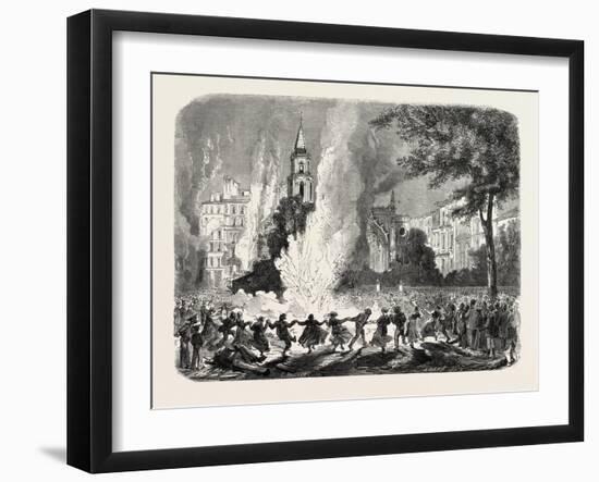 Cholera at Marseilles-null-Framed Giclee Print