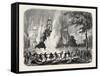 Cholera at Marseilles-null-Framed Stretched Canvas