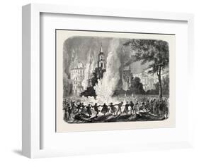 Cholera at Marseilles-null-Framed Giclee Print