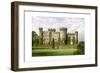 Cholmondeley Castle, Cheshire, Home of the Marquis of Cholmondeley, C1880-Benjamin Fawcett-Framed Giclee Print