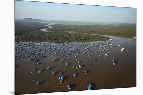 Chong Kneas Floating Village, Tonle Sap Lake, Near Siem Reap, Cambodia-David Wall-Mounted Premium Photographic Print