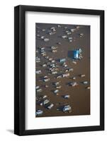 Chong Kneas Floating Village, Tonle Sap Lake, Near Siem Reap, Cambodia-David Wall-Framed Photographic Print