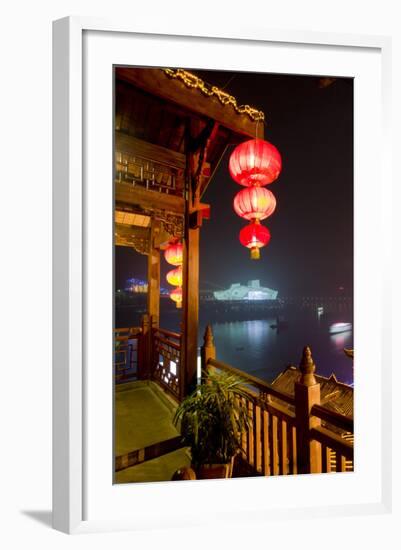 Chongqing Opera-Charles Bowman-Framed Photographic Print