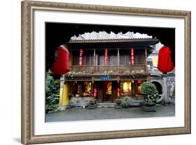 Chongqing Temple-Charles Bowman-Framed Photographic Print