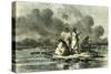 Chontaquiros Indians 1869 Peru Fishing-null-Stretched Canvas