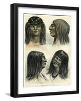 Chontaquiros Indians 1869, Peru-null-Framed Giclee Print