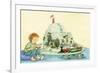 Choo Choo Fun - Turtle-Marsha Winborn-Framed Giclee Print