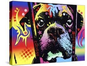 Choose Adoption Boxer-Dean Russo-Stretched Canvas