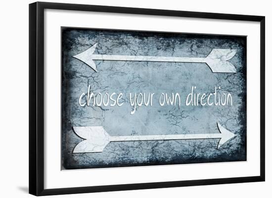 Choose Direction-LightBoxJournal-Framed Giclee Print