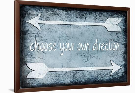 Choose Direction-LightBoxJournal-Framed Giclee Print
